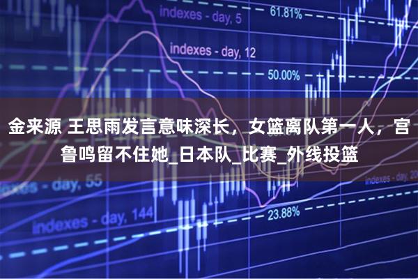 金来源 王思雨发言意味深长，女篮离队第一人，宫鲁鸣留不住她_日本队_比赛_外线投篮